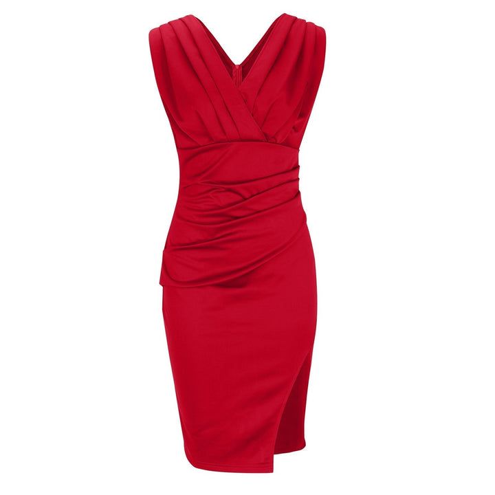 V-neck dress for women