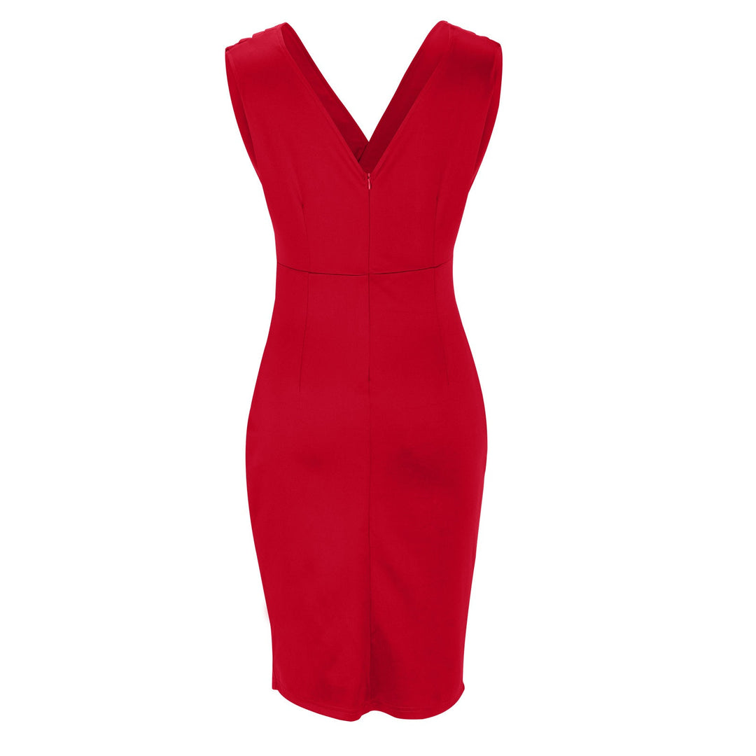 V-neck dress for women