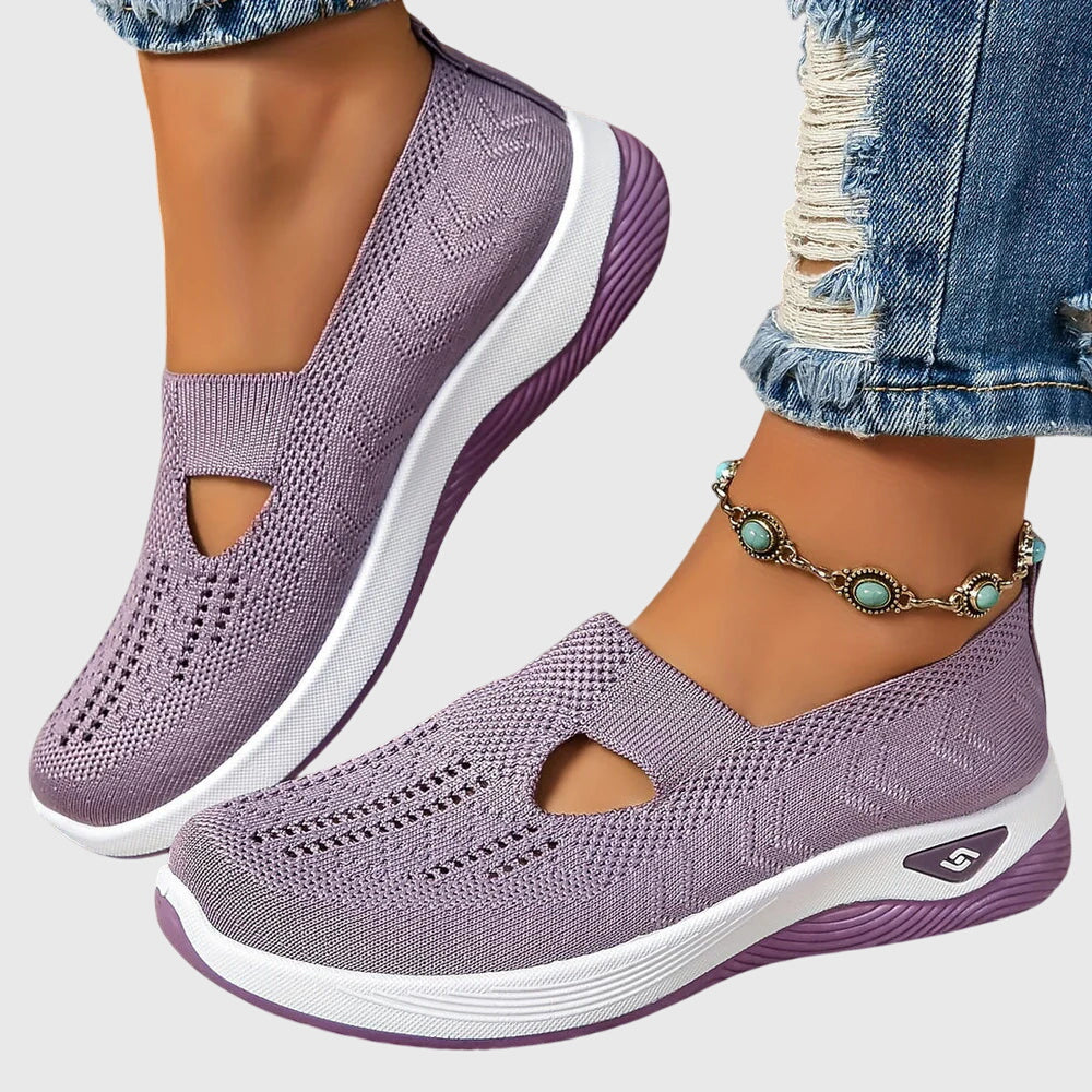Orthopaedic knitted slip-on shoes for women | Orla -9