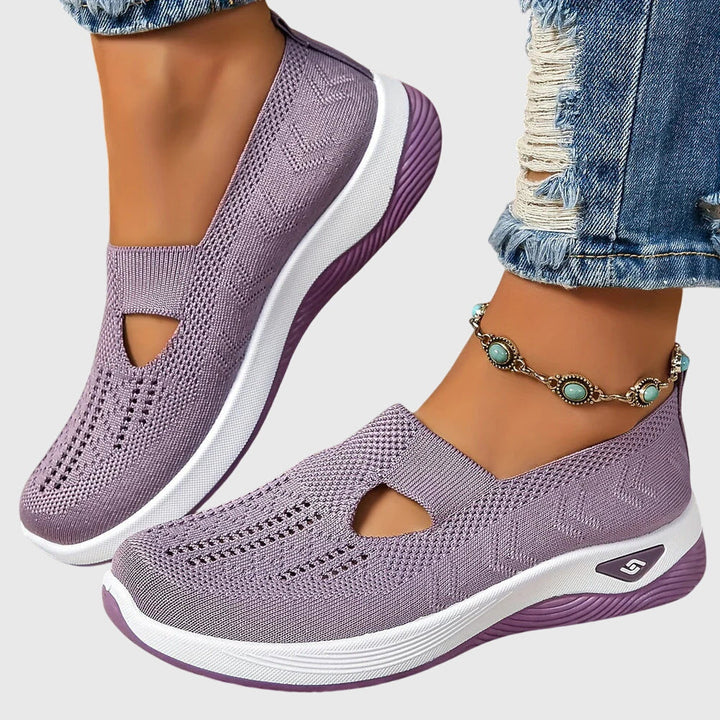 Orthopaedic knitted slip-on shoes for women | Orla -9