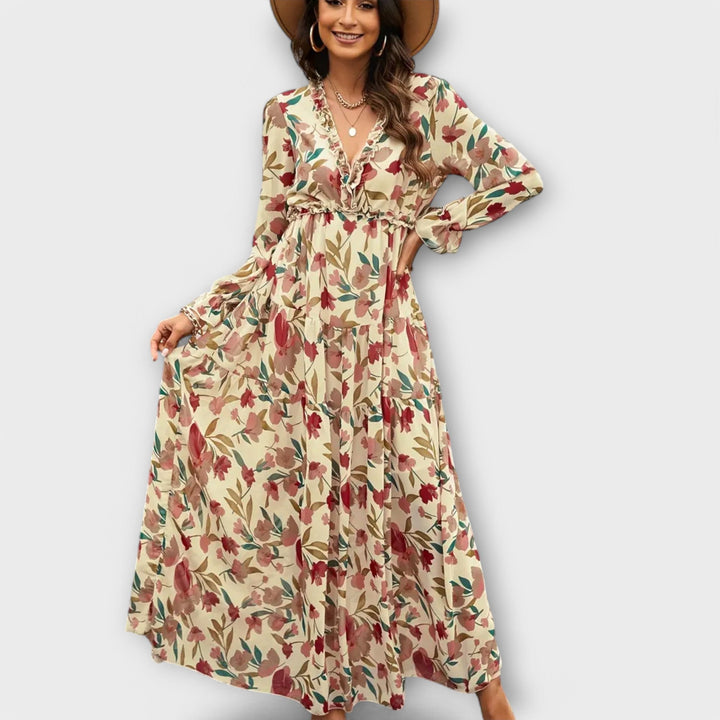 Women's Long Sleeve Summer Dress
