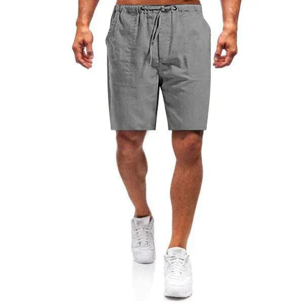 Linen shorts for men