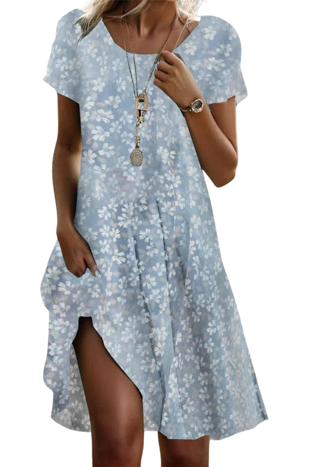 Boho chic summer dress for women