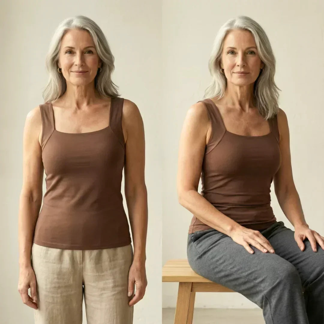 Sorvane | Women's Built In Bra Tank Top
