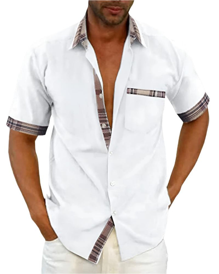 Short sleeve shirt for men