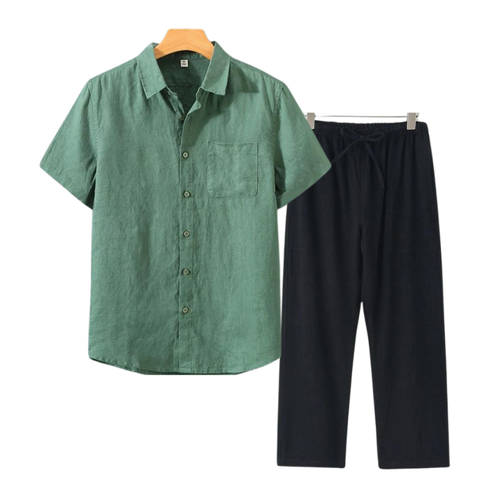 Men's summer linen set