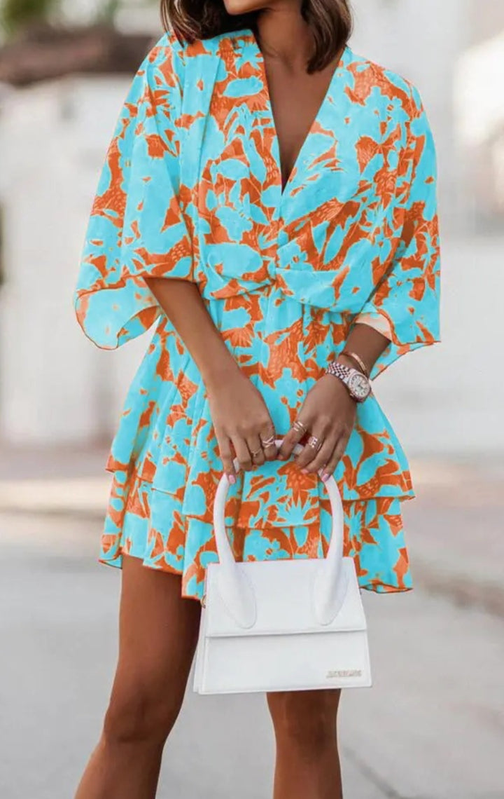 Women's floral summer dress