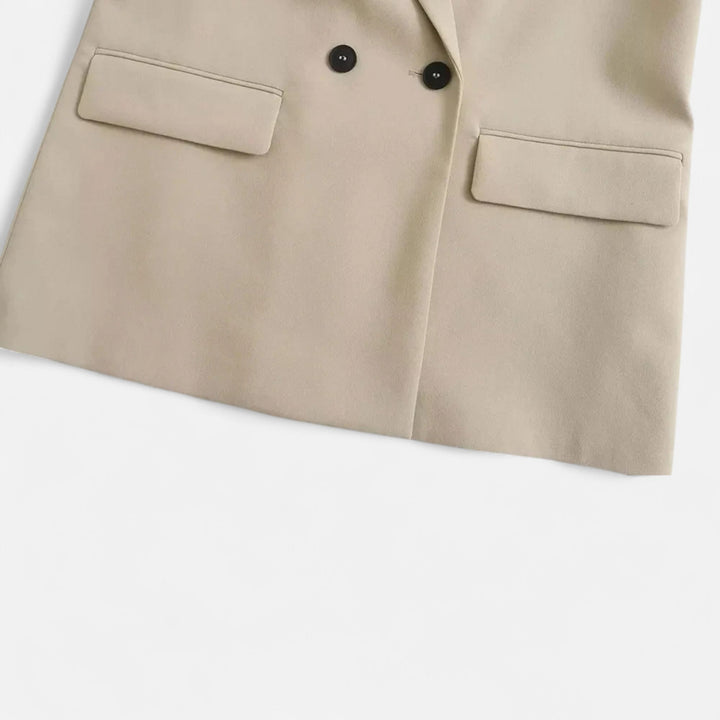Women’s Double-Breasted Vintage Blazer