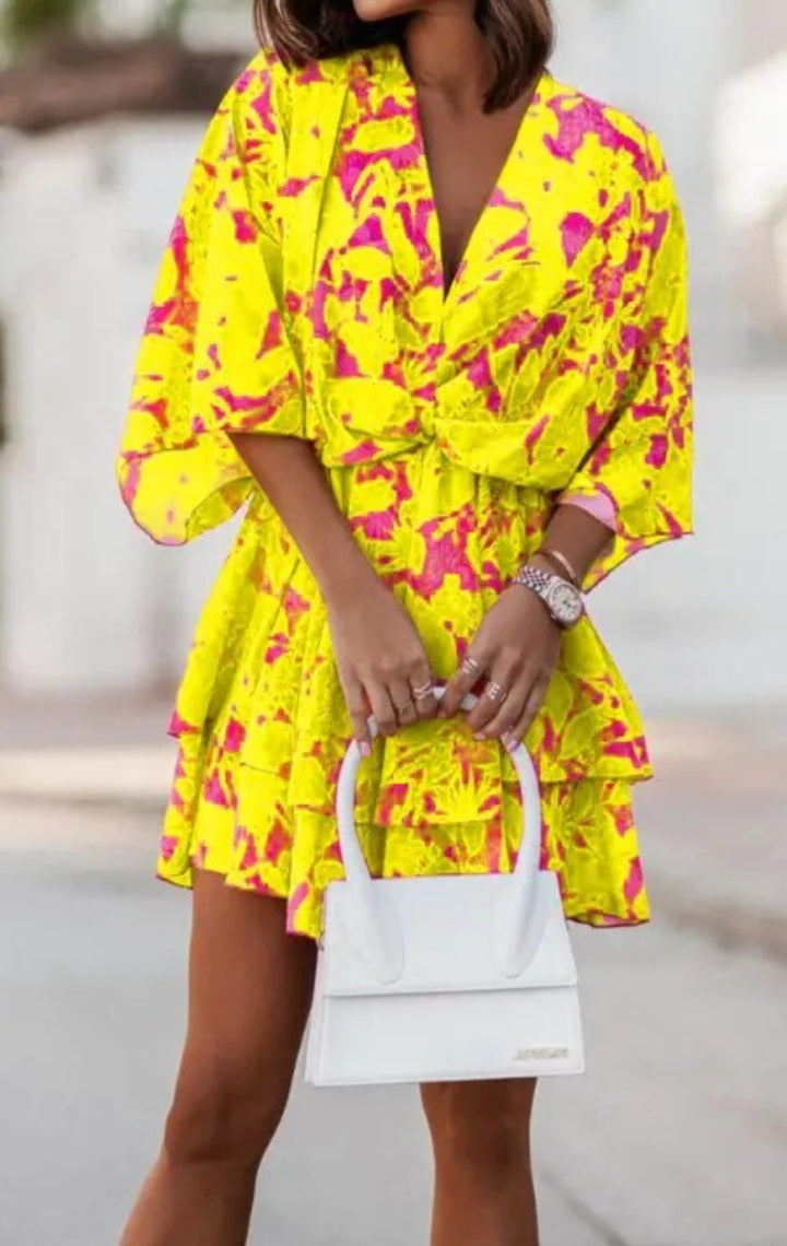 Women's floral summer dress