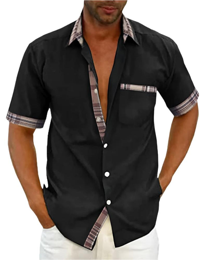 Short sleeve shirt for men