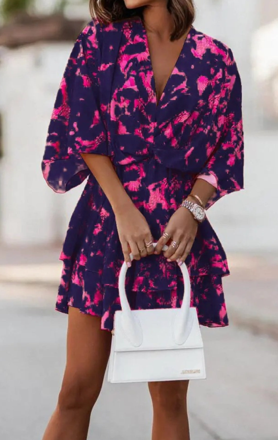 Women's floral summer dress