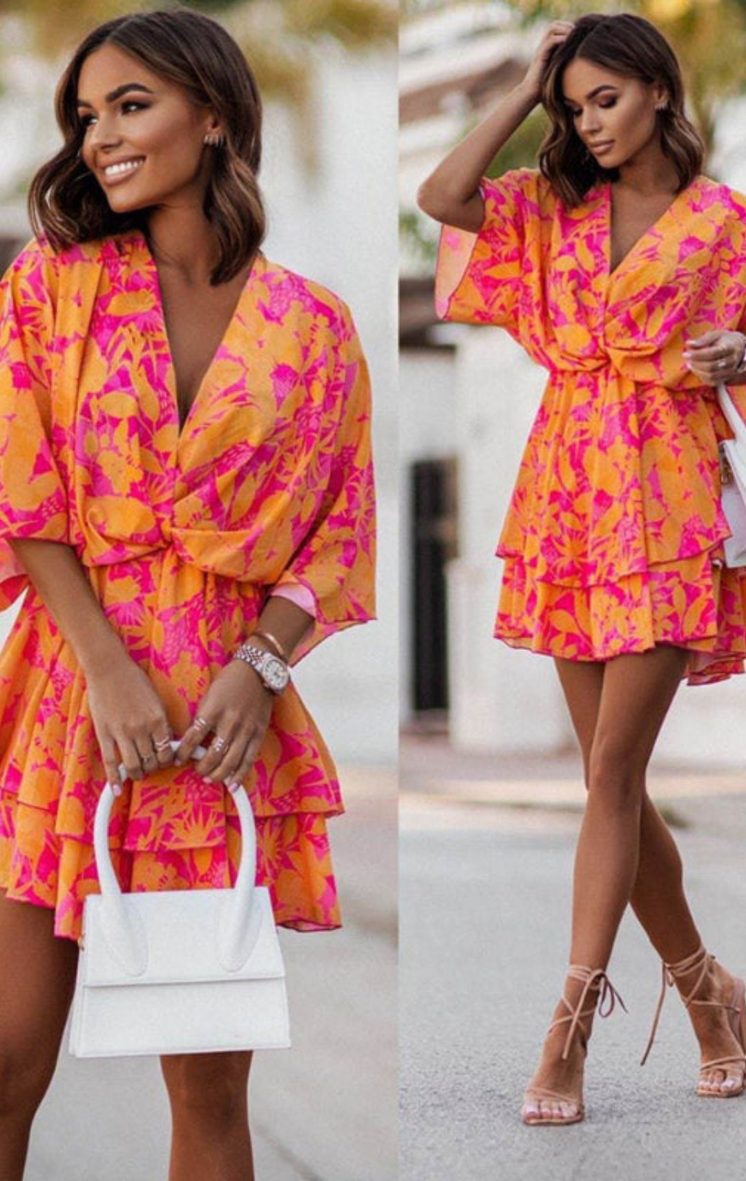 Women's floral summer dress