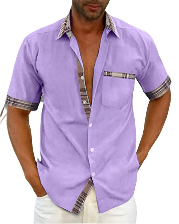 Short sleeve shirt for men