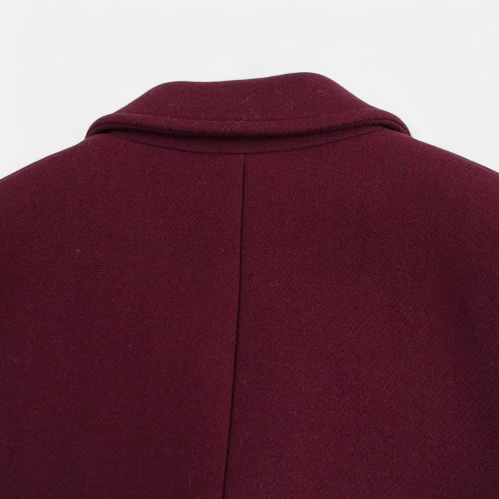Women's Elegant Collared Trench Coat