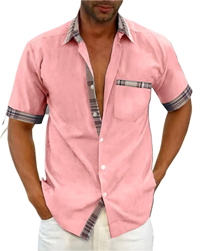 Short sleeve shirt for men