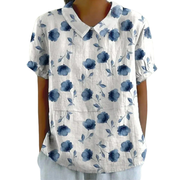 Casual flower top for women