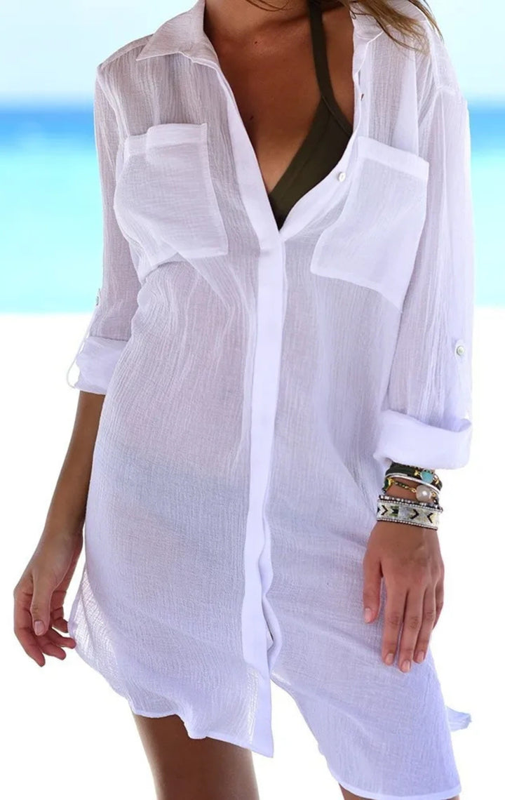 Cover up beach dress for women