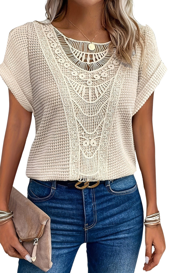 Boho style top for women