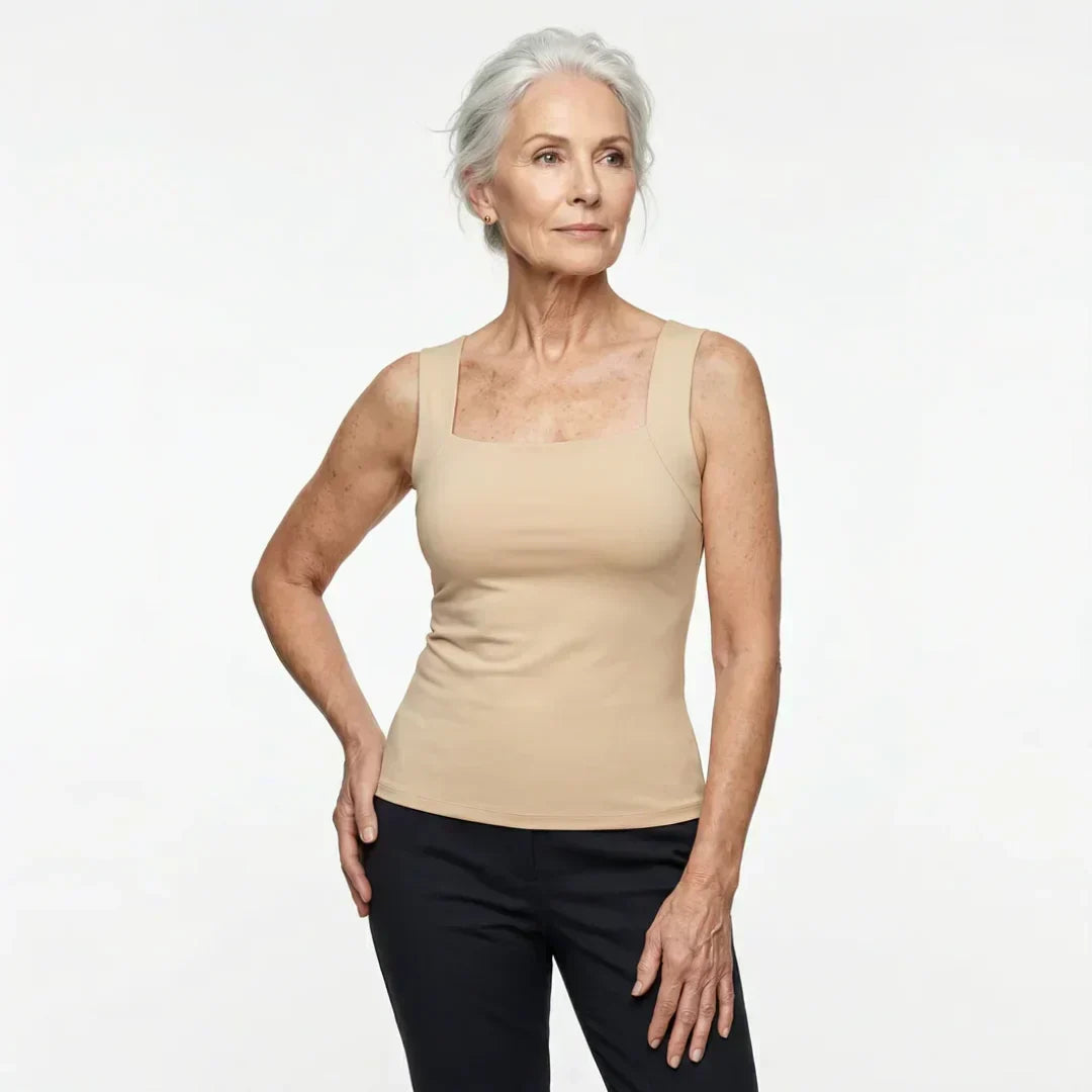 Sorvane | Women's Built In Bra Tank Top