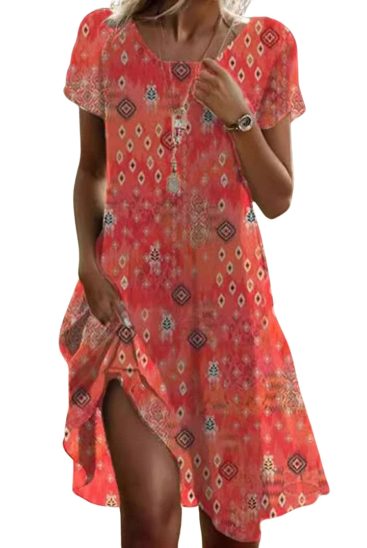 Boho chic summer dress for women