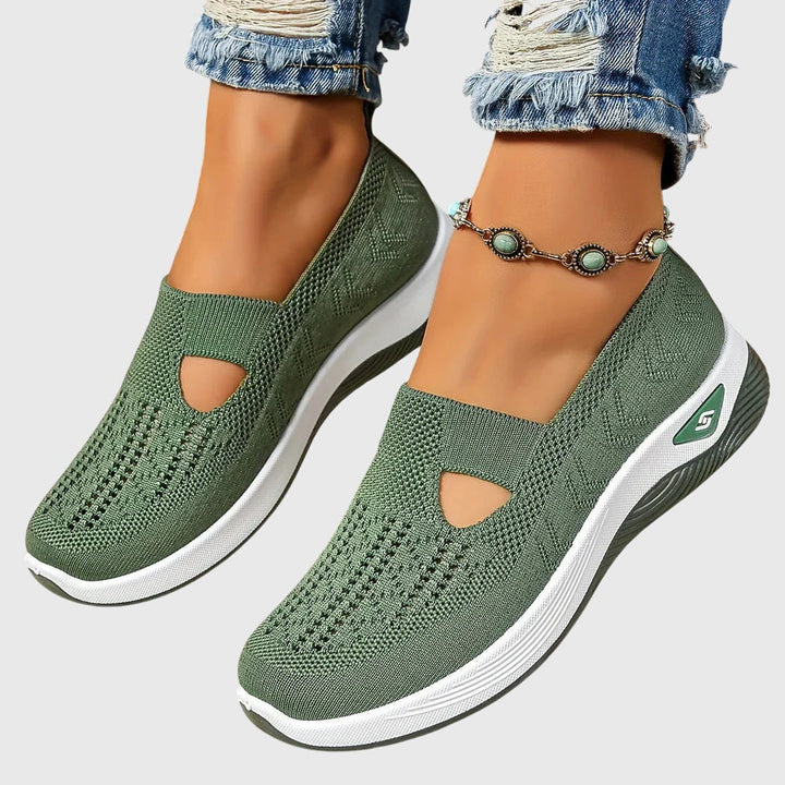Orthopaedic knitted slip-on shoes for women | Orla -1