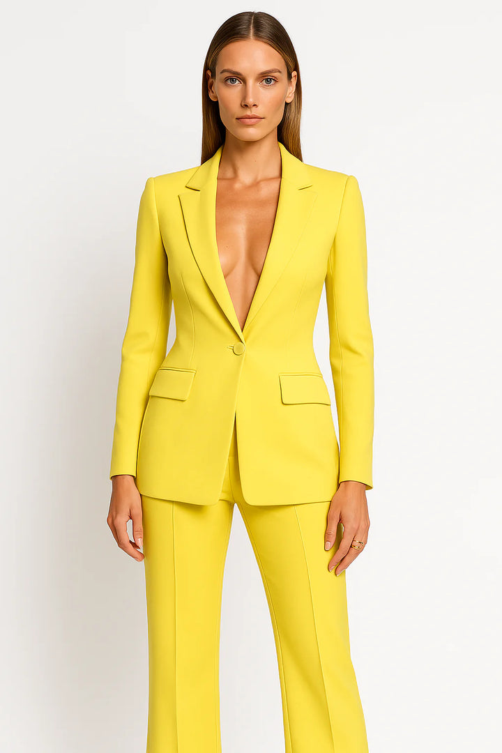 Women's Stylish Blazer and Trouser Set