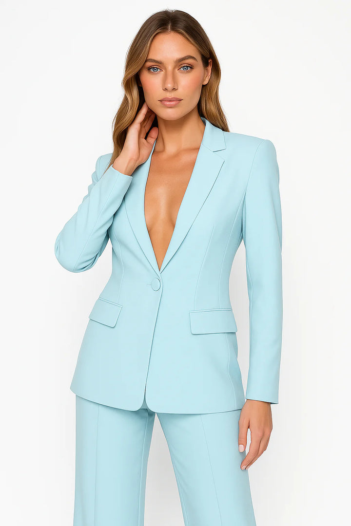 Women's Stylish Blazer and Trouser Set
