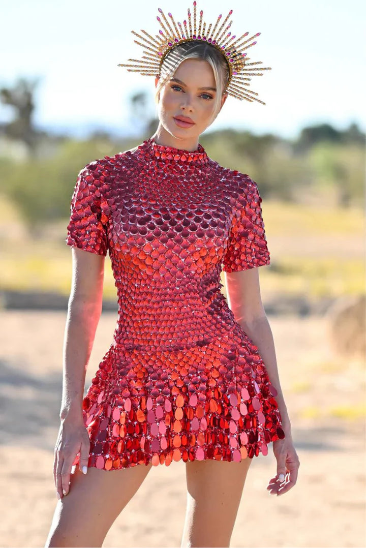Women's Sexy Sequin Mini Dress