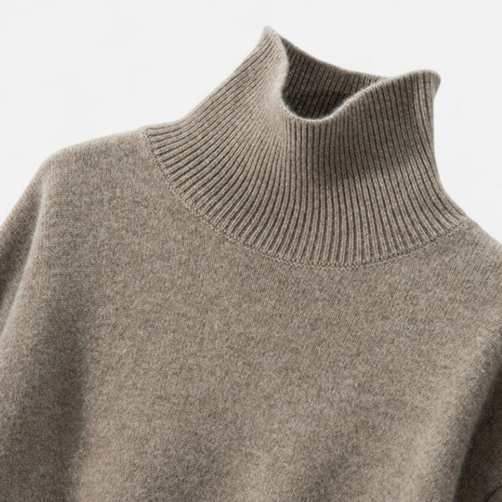 Women's Elegant Turtleneck Sweater