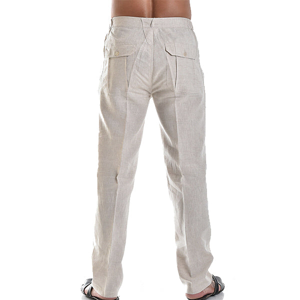 Breathable Linen summer trousers for men