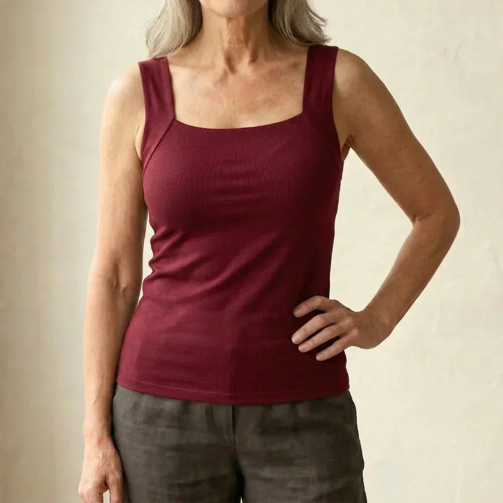 Rovina | Women's Built In Bra Tank Top