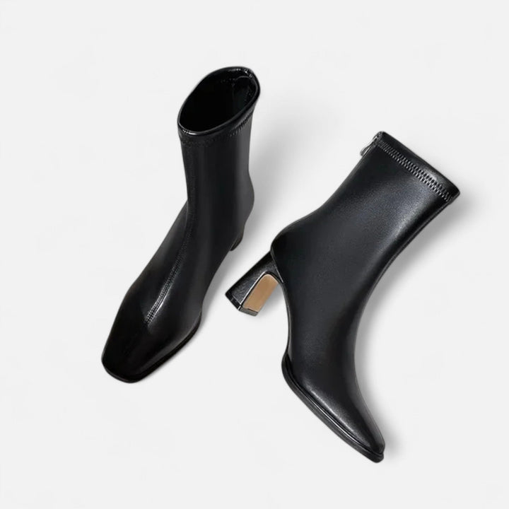 Women’s Vintage Square-Toe Ankle Boots