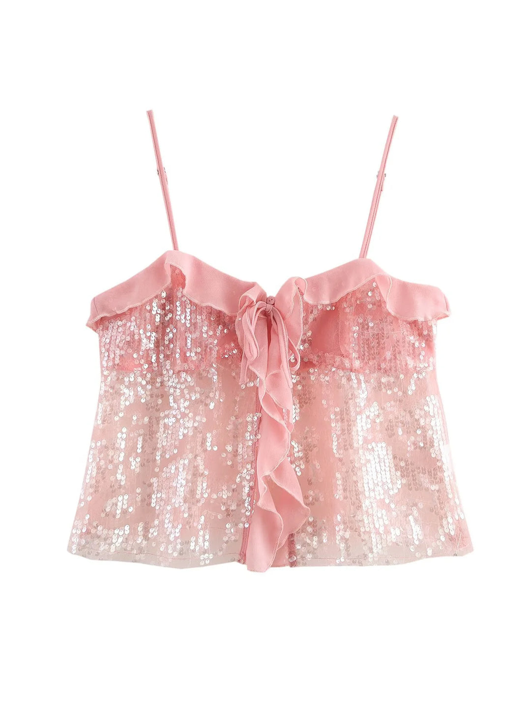Women's Stylish Sequin Halter Tops