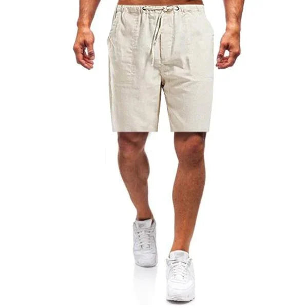 Linen shorts for men