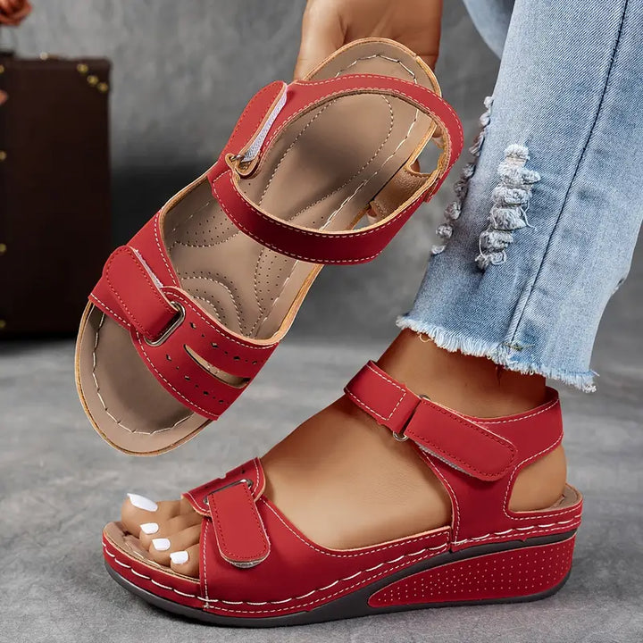Soft orthopaedic comfort summer sandals for women -9