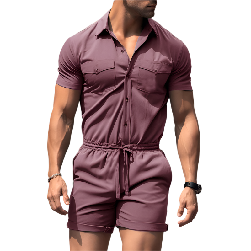 Men's Tight Muscle Shirt and Short set