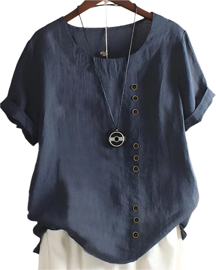 Women's short sleeve blouse