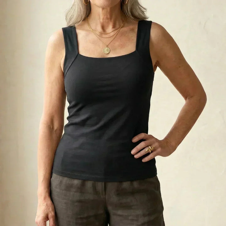 Sorvane | Women's Built In Bra Tank Top