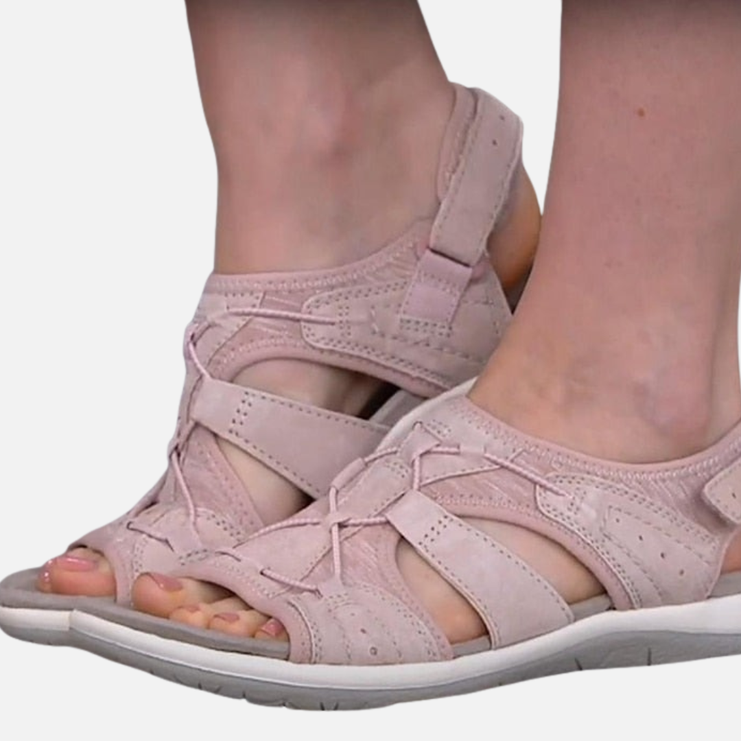 Marisenne | Women's Orthopedic Velcro Strap Sandal