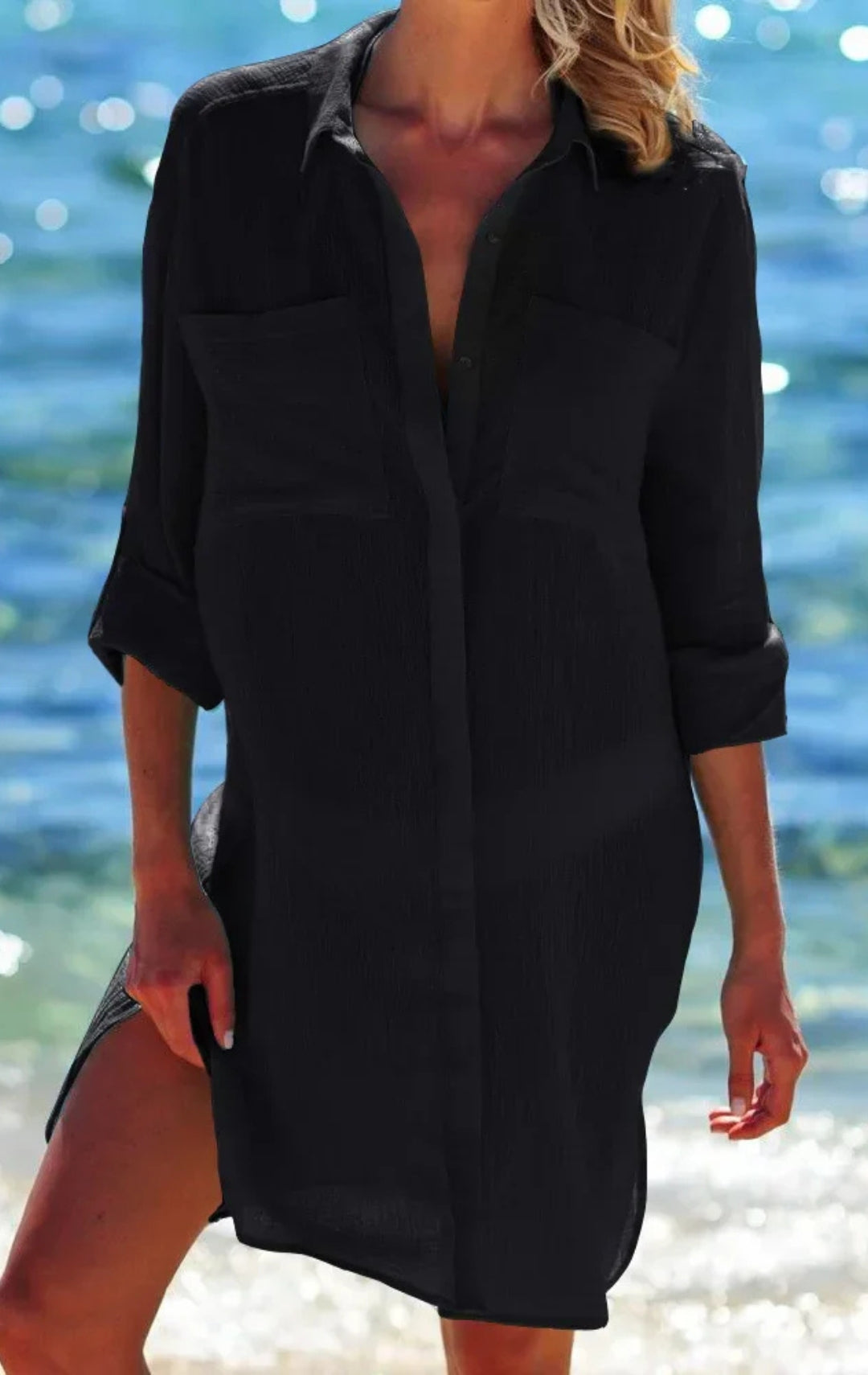 Cover up beach dress for women