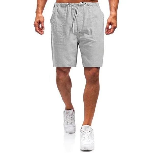 Linen shorts for men