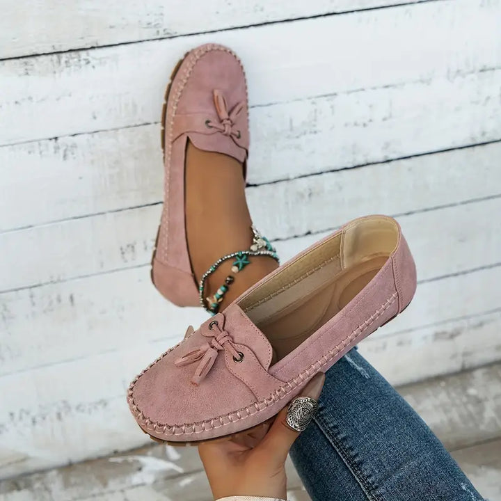 Comfortable soft slip-on moccasins for women | Lise -3