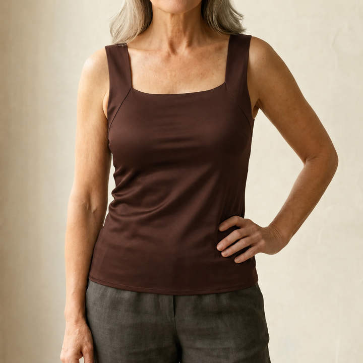 Rovina | Women's Built In Bra Tank Top