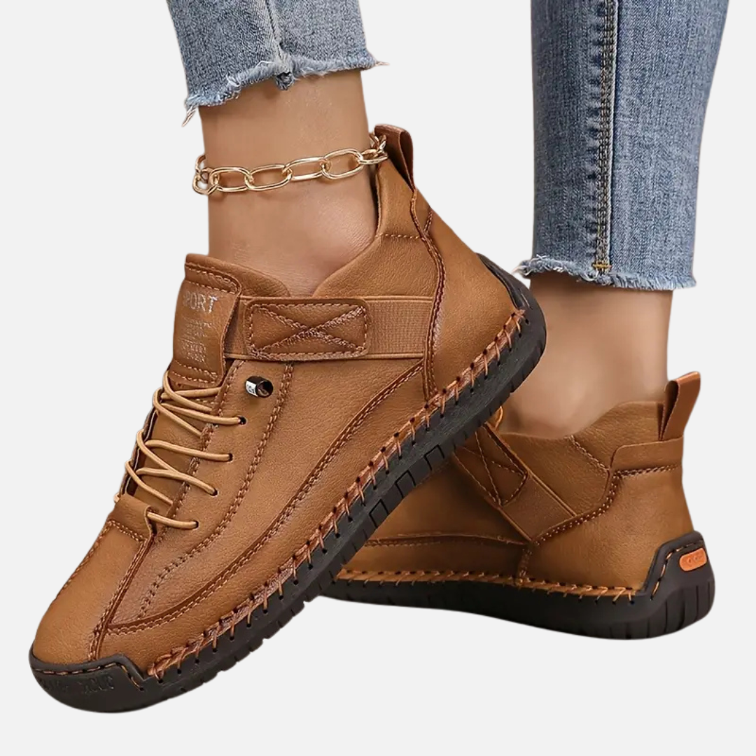 Grace | Women's Orthopedic Leather Ankle Shoe