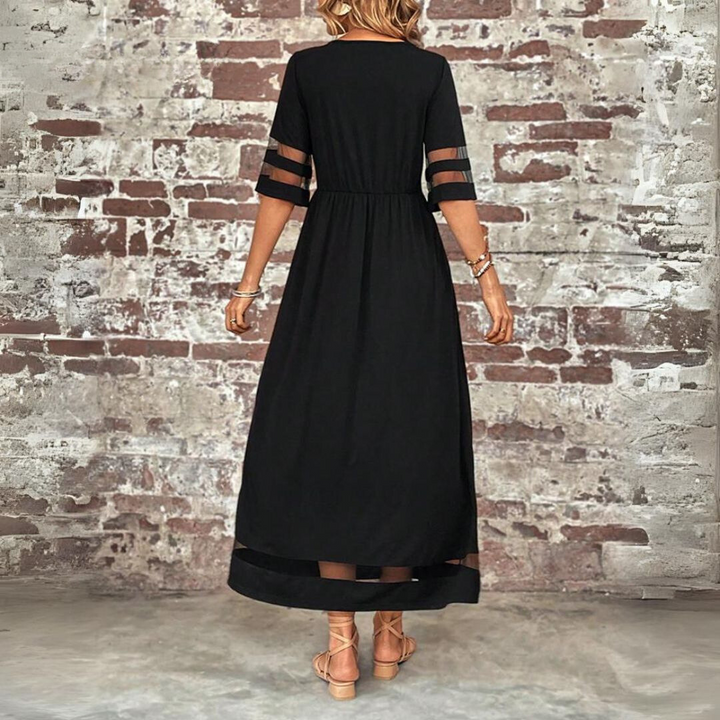 Elegant flattering everyday dress for women | Adeline -6