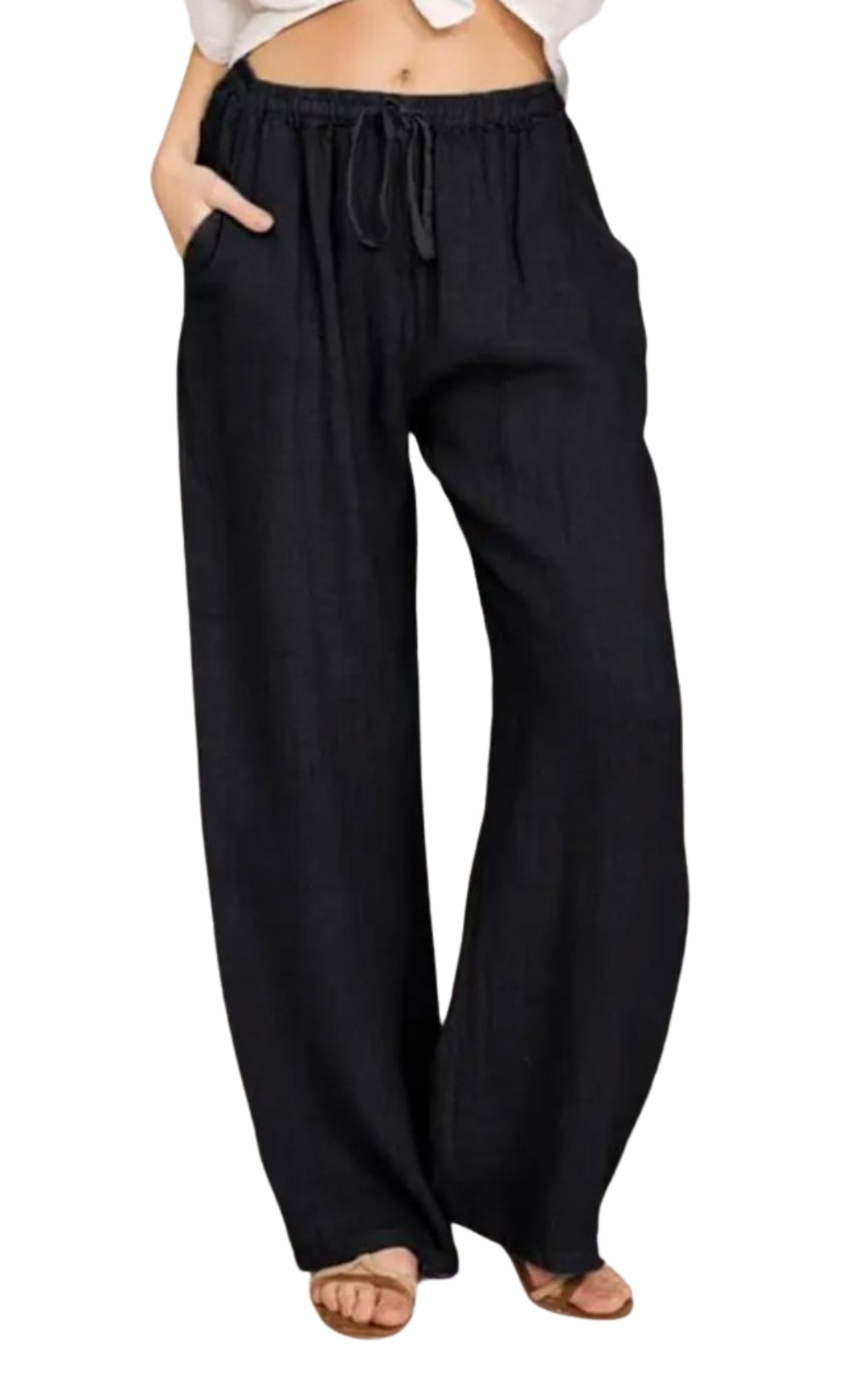 Lightweight linen pant for women