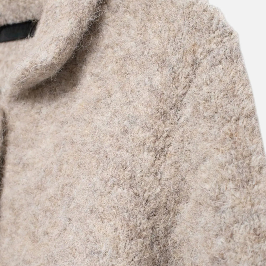 Women’s Elegant Floral Knit Button Cardigan