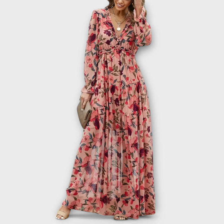 Women's Long Sleeve Summer Dress