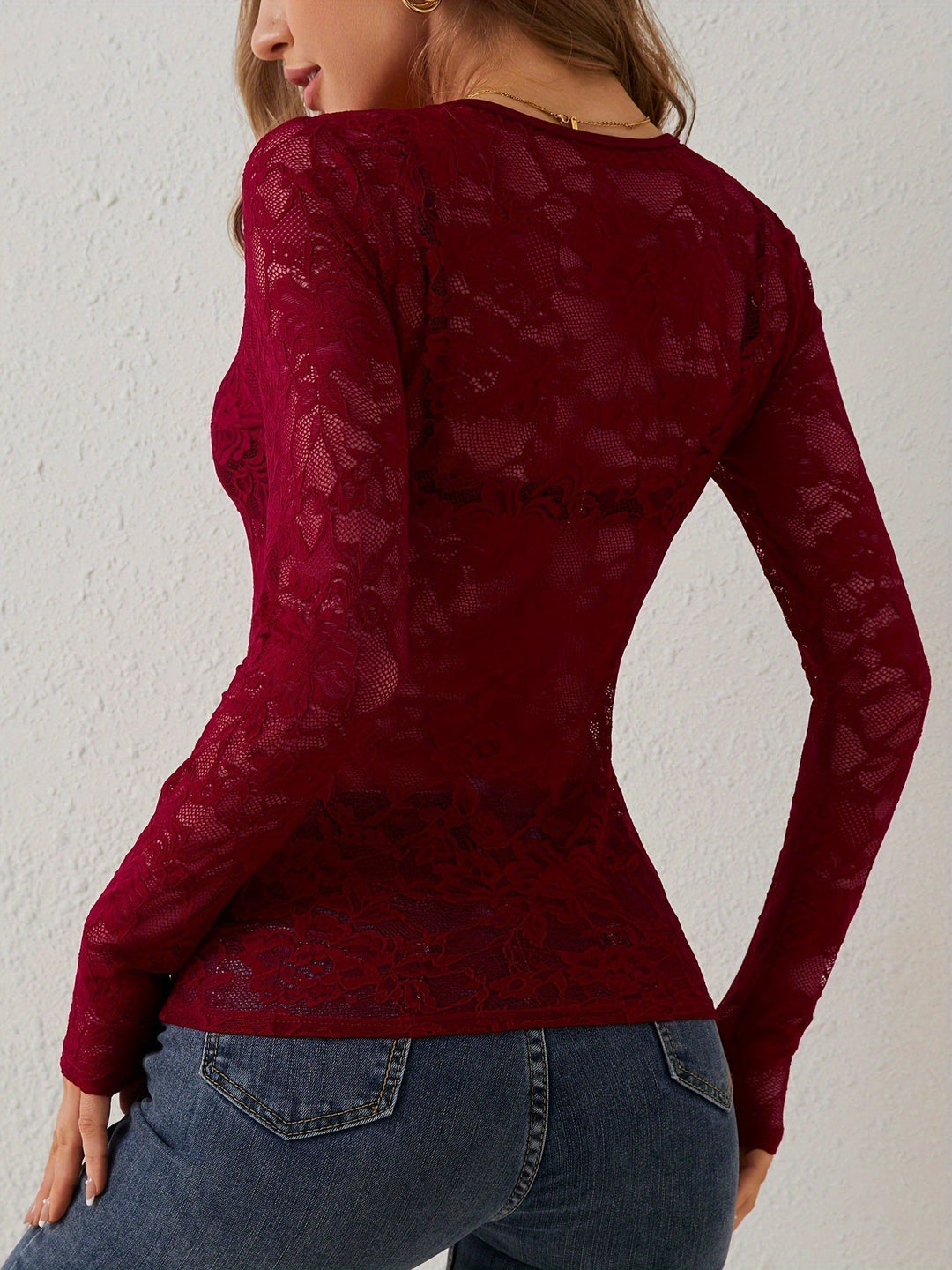 Lace shirt for women