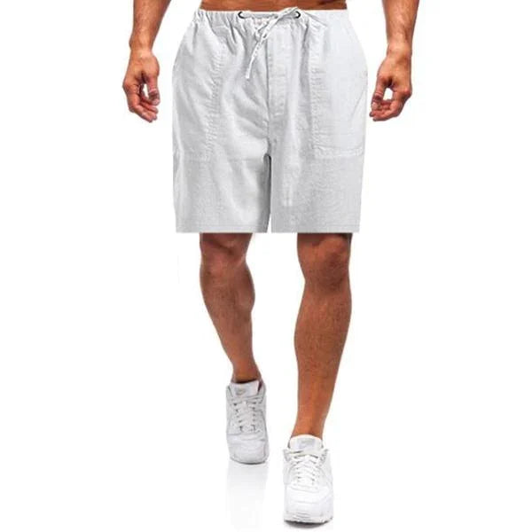 Linen shorts for men